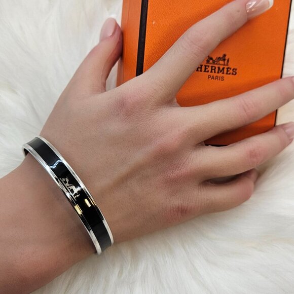 Hermès Calèche Bangle Bracelet - Picture 6 of 17